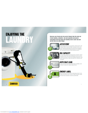 Zanussi ZWC 1300W Features