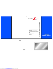 Zenith P60W26 Series Owner's Manual