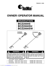Zenoah BCZ2500SU Owner's/Operator's Manual