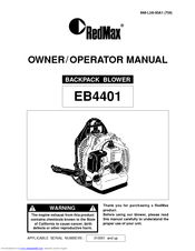 Zenoah EB4401 Owner's Manual