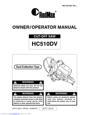 Zenoah HC510DV Owner's/Operator's Manual