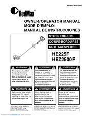 RedMax HEZ2500F Owner's Manual