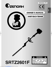 Zenoah SRTZ2601F Owner's Manual