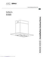 Zephyr ASL-E48ASX Installation Instructions Manual