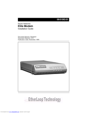 Elastic Networks 08-01002-01 Installation Manual