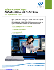 Zhone ETHX 3044 Product Manual