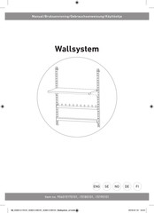 RUSTA Wallsystem 956015170101 Manual