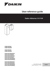 Daikin Daikin Altherma 3 H F+W User Reference Manual