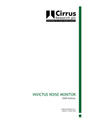 Cirrus INVICTUS User Manual