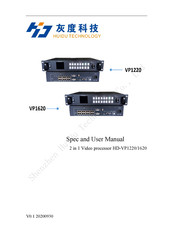Huidu Technology V1620 Spec And User Manual