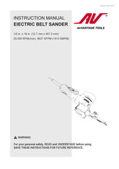 Air Vantage Tools AU-001003 Instruction Manual