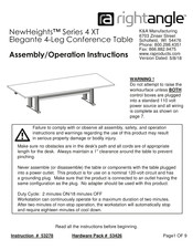 Rightangle NewHeights 4 XT Series Assembly & Operation Instructions