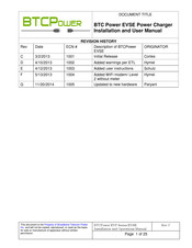 BTCPower EVP Series Installation And User Manual