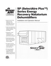 Desert Aire SelectAire Plus SP Series Installation And Operation Manual