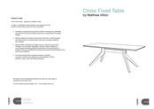 Case Cross Fixed Table 100153725 Assembly Instructions
