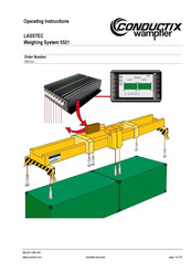 Conductix-Wampfler LASSTEC 0521 Operating Instructions Manual