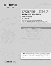 iDataLink BLADE-AL(DL)-CH7-EN Install Manual