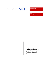 Nec ASPILA EX Feature Manual