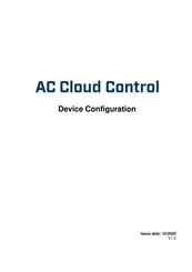 HMS Networks Intesis AC Cloud Control Configuration Manual