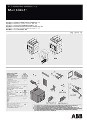 Abb SACE Tmax XT Manuals | ManualsLib