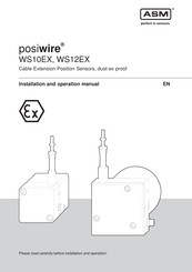 ASM posiwire WS12EX Installation And Operation Manual