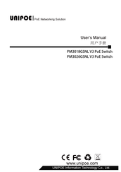 Unipoe PM3026GSNL V3 User Manual