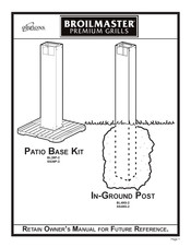 Broil King PATIO BASE BL26P-2 Owner's Manual