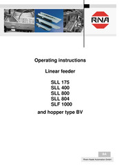 RNA SLF 1000 Operating Instructions Manual