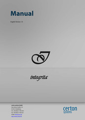 Certon integrita Manual