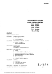 Storno CQM614 Manual