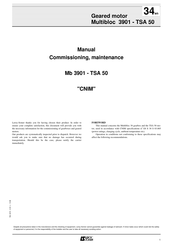 Leroy-Somer Multibloc 3901-TSA 50 Manual
