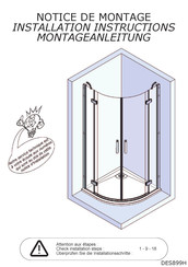 Kinedo KINESPACE R Installation Instructions Manual