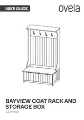 Kogan Ovela Bayview Coat Rack OVBAYVCRSGA User Manual