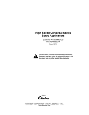 Nordson Universal Series Customer Product Manual