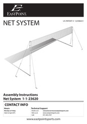 EastPoint Net System 1-1-23620 Assembly Instructions Manual