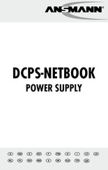 ANSMANN DCPS-Netbook Operating Instructions Manual