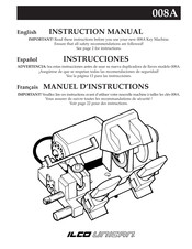ILCO Unican 008A Instruction Manual