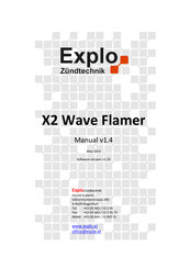 Explo X2 Wave Flamer Manual
