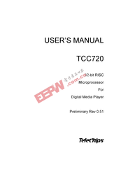 TeleChips TCC720 User Manual