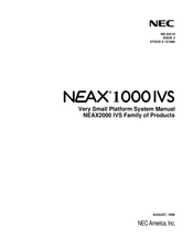 NEC NEAX2000 IVS Series System Manual