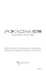 Ki Mobility AXIOM CS User Instruction Manual & Warranty