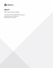 Vertiv eSure S48-2000e3 User Manual
