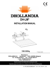 Dhollandia DH-LM Series Installation Manual