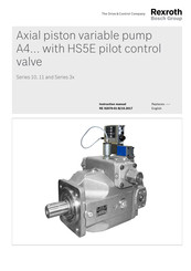 Bosch REXROTH A4VSO Manuals | ManualsLib