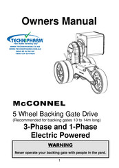McConnel 5 Wheel Backing Gate Drive Owner's Manual