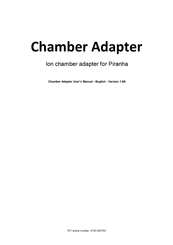 RTI Chamber Adapter User Manual