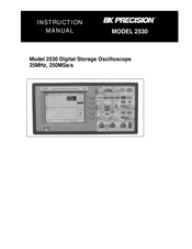 Bk Precision 2530 Instruction Manual