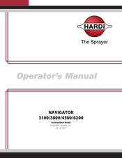 Hardi Navigator 3100 Operator's Manual