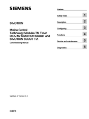 Siemens TM Timer DIDQ Commissioning Manual