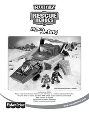 Fisher-Price Robotz Rescue Heroes Hyper Jet HQ Manual